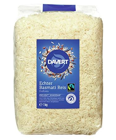 Davert Davert Real Basmati Rice White Rice 1 x 1 kg