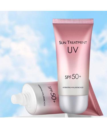 60ml Facial Body Sunscreen Whitening Sunscreen Sunscreen SPF50 Protective Cream Facial Sun Skin K9J5 Protection Pink - Buy Online on GoSupps.com