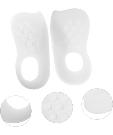 Premium Foot Insoles for Plantar Support | Comfort Shoe Inserts for Men | Arch Cushions & Correction Pads - 15x7cm - Buy Online on GoSupps.com