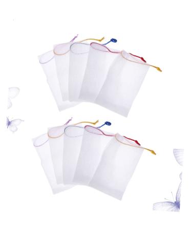 Beaupretty 20pcs Bubble Net Cleansing Foaming Nets - Essential Soap Accessories for Fluffy Bubbles - Buy Online on GoSupps.com