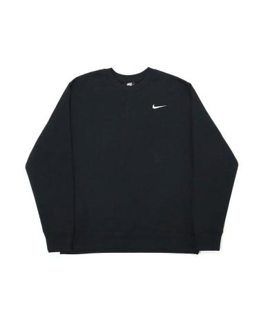 Nike Club Fleece Crew Men's Sweatshirt Crewneck Medium Black