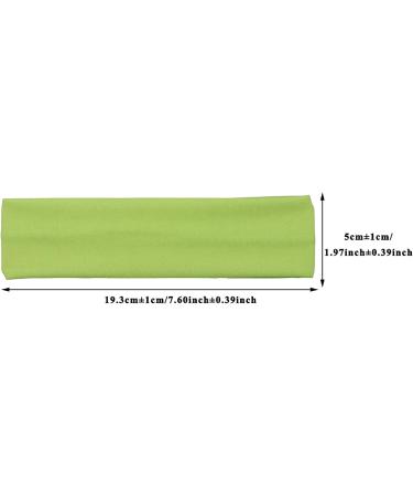 YMHPRIDE 18-Piece Colorful Sports Yoga Headbands - Stretchy Cotton Hairbands for Girls & Women | Perfect for Fitness & Fashion - Buy Online on GoSupps.com