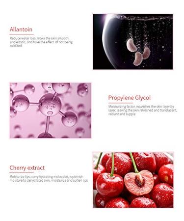 20PCS Cherry Lip Mask - Moisturizing Sleep Mask for Plump Youthful Lips | Reduces Lines & Restores Hydration - Buy Online on GoSupps.com