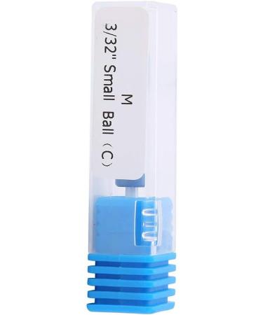 Ceramic Nail Drill Bit Set for Manicure & Pedicure | Cylinder Shape Grinding Head with Display Base - White 02 - Buy Online on GoSupps.com