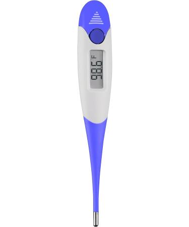 Veridian Healthcare Digital Thermometer - 9-Second Readout, Flexible Tip, Fahrenheit & Celsius - Buy Online on GoSupps.com