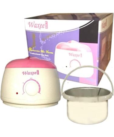 Professional Complete Waxing Kit with Film Hard Wax Heater, After Wax Oil, Spatulas, and WAXEE FLEX 500g Stripless Wax - Buy Online on GoSupps.com