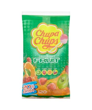 Chupa Chups Fruit 120 Lollipops Bag - 1.440 KG