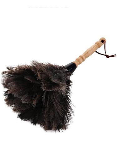 Feather Dust Solid Wood Handle Handheld Dust Brush Cleaner for Housework - Buy Online on GoSupps.com