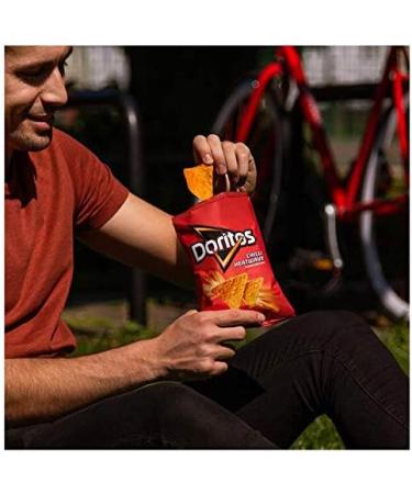 Doritos Chilli Heatwave Vegetarian Tortilla Chips Perfect for Snacking 40g (Case of 32) (Pack of 4) 40 g (Pack of 128) - Buy Online on GoSupps.com