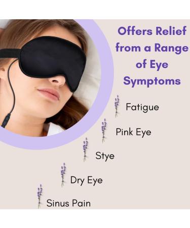 Warming Eye Mask Scented Refill Inserts - Lavender Scented Inserts for Dry Eyes | Perfect Insert Refills for Heated Eye Mask | Light Perfume Lavender Refills - Buy Online on GoSupps.com