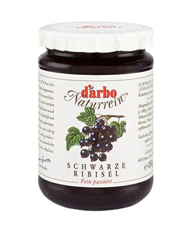Darbo Darbo Black Currant Finely Passionate Jam (6 x 450 g)
