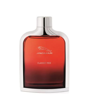 Jaguar Classic Red Eau de Toilette Spray for Men 3.4 Fl Oz