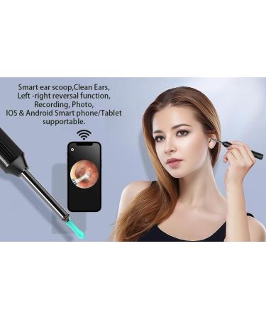 Aoriko Ear Wax Removal Tool BK Ear Cleaner with Camera Earwax Removal Kit with Light Wireless Ear Scope for iOS&Android Insects & Plant Microscopes Visual Earwax Removal Kits (Black) - Buy Online on GoSupps.com