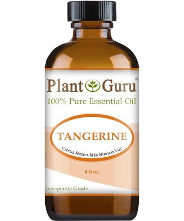 Tangerine Essential Oil 4 oz - 100% Pure Undiluted Therapeutic Grade | International Shipping - Buy Online on GoSupps.com