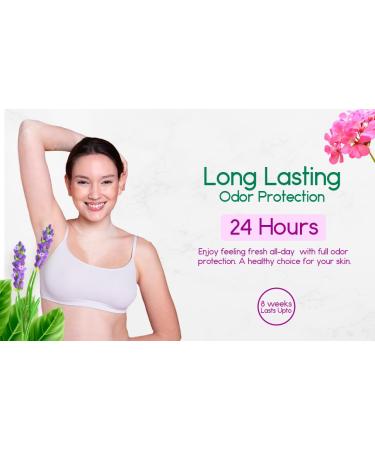 All Natural Deodorant Plastic Free For Women & Men Lavender & Geranium Aluminum Free Gluten Free & Cruelty Free 24 Hour Long Lasting Protection Zero Waste Eco Friendly Products 3oz - Buy Online on GoSupps.com