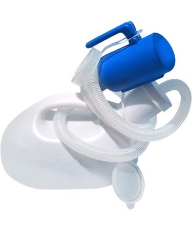 Portable Urinals 2000ml Men Women Urine Bottle Car Leak Proof Potty Portable Travel with Lid Handle Reusable Long Hose Camping Toilet for Men Women (Color : White A) - Buy Online on GoSupps.com