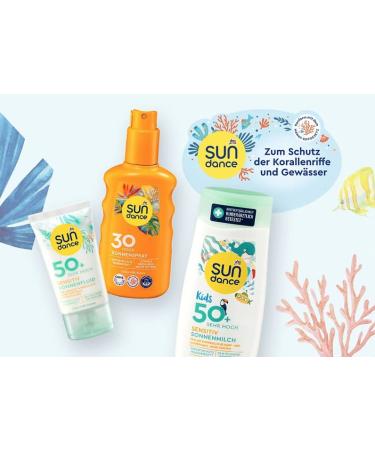 SUNDANCE Kids Sensitive Sun Milk SPF 50+ - 200ml | Gentle Sun Protection for Kids | Ideal for Sensitive Skin | Shop Internationally - Buy Online on GoSupps.com
