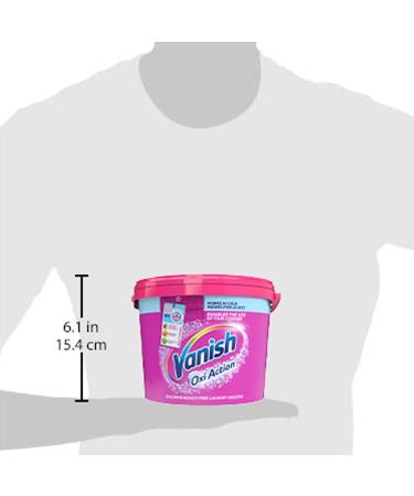 3 x Vanish Oxi Action Laundry Booster Stain Remover Powder 2.4kg Chlorine-Free - Buy Online on GoSupps.com