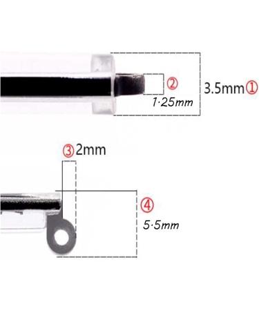 Ranara Glasses End Spikes Replacement - Black Plastic Glasses Legs & Accessories | Spare Parts for Glasses Repair - 1 Pair - Buy Online on GoSupps.com