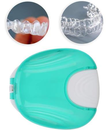 Ververt Touch Orthodontic Retainer Etui | Portable Waterproof Holder for Adults - Blue | International Shipping - Buy Online on GoSupps.com