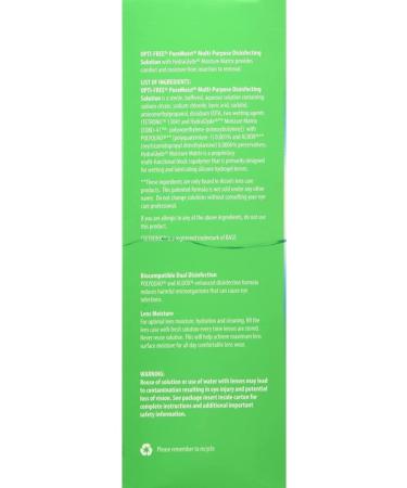 Opti-Free Pure Moist Disinfecting Contact Lens Cleaning Solution - 2x14 Oz | Best International Shipping - Buy Online on GoSupps.com