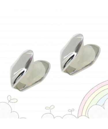 EXCEART 4pcs Silver Plated Small Single Tooth Cap - Hip Hop Teeth Grill Decoration - Buy Online on GoSupps.com