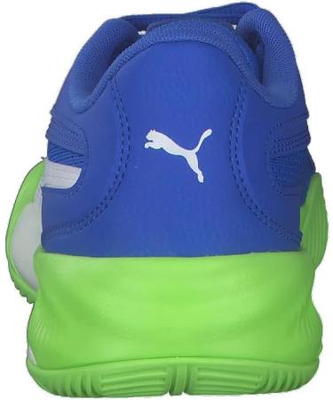 PUMA Unisex Kids Triple Jr Basketball Shoe - 37 EU - Bluemazing Green Glare | International Shipping Available - Buy Online on GoSupps.com