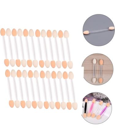 Beavorty 50pcs Two-color Eyeshadow Brush Girls' Accessories Blending for Makeup Eye Makeup Tools Mix - Buy Online on GoSupps.com