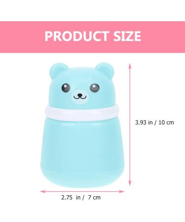 Didiseaon powder puff box baby powder containers simple talcum powder container setting powder triangle puff body powder puff and container mini powder Puffs pill box travel synthetic sponge 10X7CM Blue - Buy Online on GoSupps.com
