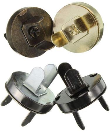 Magnetic Button Clasps 40 Sets (18mm, 4 Colors) for Sewing Craft Purses Bags Clothes Leather - Buy Online on GoSupps.com
