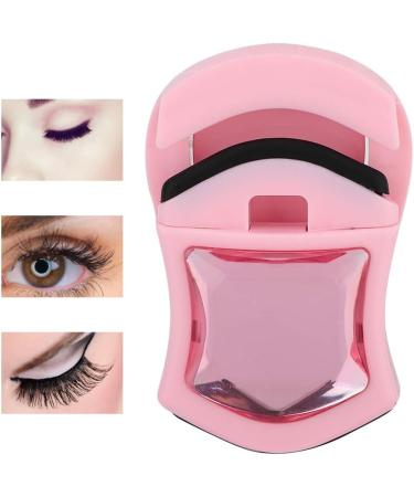 3 Color Mini Eyelash Curler - Portable Beauty Tool in Diamond Pink for Perfect Curls - Buy Online on GoSupps.com