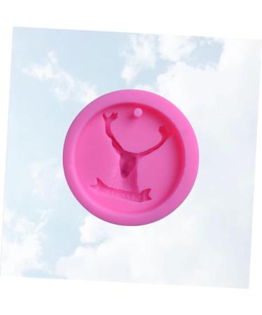 HAPINARY DIY Reindeer Candy Mold Chocolate Candy Molds Xmas Candy Cakesicles Mold Candles for Cake Christmas Candle Moulds Christmas Chocolate Molds Chocolate Silicone Molds 3D Gift Soap Violet 9.00X9.00X2.70CM - Buy Online on GoSupps.com