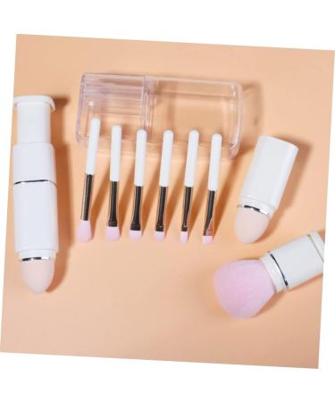 Beavorty 3 Sets Makeup Brush Set Sponge Brow Brush Facial Kit Eye Shadow Brush Eye Shadows Brush Make up Brush Makeup Brush for Girls Cosmetics Brush White Travel Tool Artificial Fiber Face - Buy Online on GoSupps.com