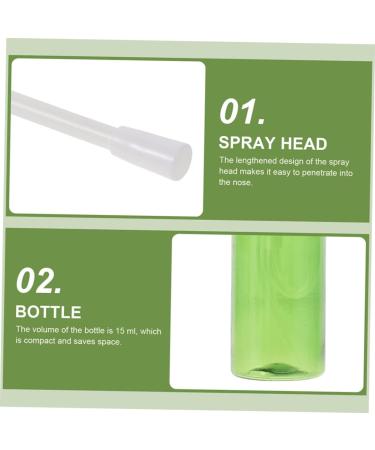 FRCOLOR 36 Pcs Plastic Spray Bottles for Nasal Saline & Pet Care - 9X2.4X2.4CMx3pcs - Buy Online on GoSupps.com