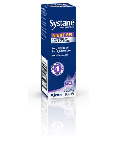 Systane Lubricant Eye Gel, Nighttime, 0.35-Ounces (package may vary) 0.35 Fl Oz (Pack of 1)