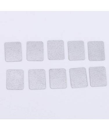 SOESFOUFU Makeup Eyeshadow 40pcs DIY sub-package plate iron sheet square tool eyeshadow making tool Makeup Pan the iron make up - Buy Online on GoSupps.com