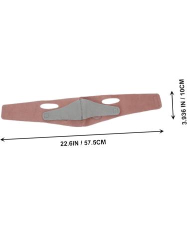 Beaupretty 1 Pc thin face belt face- lifting reusable face slimmer face lifting belt double chin reducer face mask for sleeping Reusable V Line Belt woman polyester neck equipment 57X10X0.5CM Red - Buy Online on GoSupps.com