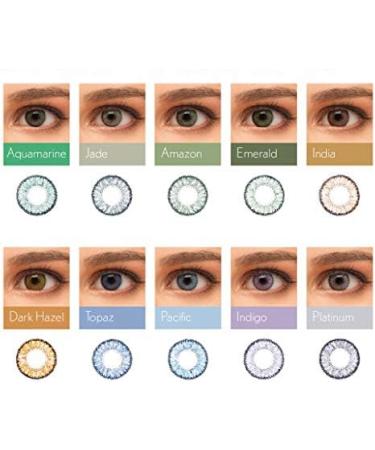 Bausch + Lomb Soflens Natural Colors - Spherical Soft Contact Lenses -4.0 Diopter 2 Pieces BC 8.7 mm Dia 14 - International Shipping Available - Buy Online on GoSupps.com