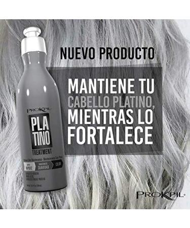 Prokpil Platinum Maintenance Nuance Mask for Gray Silver Hair | Natural Silver Gray Hair Treatment (10.14 Fl Oz) - Buy Online on GoSupps.com