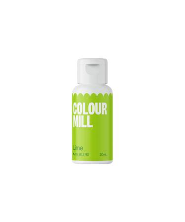Colour Mill Oil Based Food Colouring Lime - Next Generation Oil Based Food Colouring for Baking Decorating Icing and Cooking Food Dye DIY Slime and Crafts Making Burgundy - 20 ml