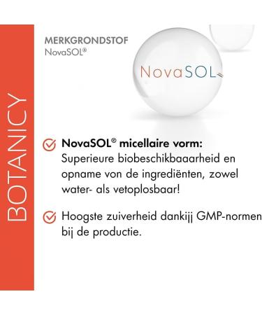 Botany BOTANICY Curcuma + Boswellia forte 30 turmeric incense capsules with brand raw material NovaSOL Plus vitamin D3 for bones and muscles high bioavailability incense turmeric capsules high - Buy Online on GoSupps.com