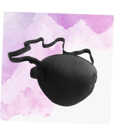 FOMIYES 2pcs Lazy Eye Cover Amblypia Eye Patch Single Eye One Eye Patch Adult Amblyopia Patches Pirate Black - Buy Online on GoSupps.com