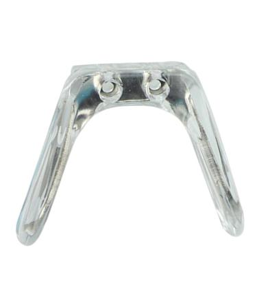 50pcs Silicone Eyeglass Nose Pads Metal Core Eyeglass Bridge Eyeglass Hinge Repair Accessories. (Color : Silver)