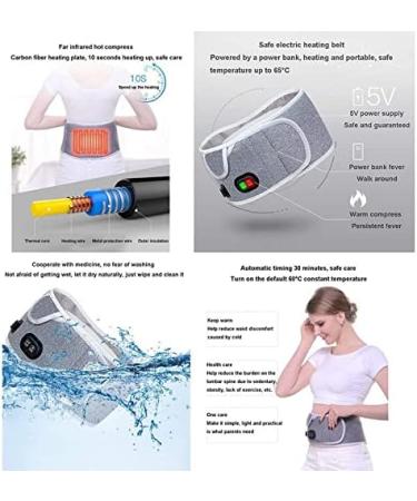 Buy Heating Cushions & Belts | Electrically Heated Back Support with Vibration Massage for Herniated Disc Sciatica & Scoliosis - Fast Shipping Worldwide - Buy Online on GoSupps.com