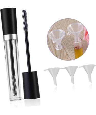 FOMIYES 6pcs Eyelash Solution Bottle Mini Containers Make up Bottle Empty Bottles Wooden Small Empty Bottle - Buy Online on GoSupps.com