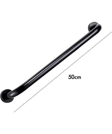 Shower Safety Grab Bar Black Aluminum Handicap Grab Bars Bathroom Balance Bar Hand Rail Holder for erly - Buy Online on GoSupps.com