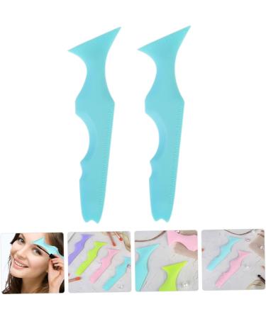 Gadpiparty 2pcs Silicone Beauty Ruler Beauty Tools Makeup Stencils Molde De para Resina Lash Tool Face Ice Tray - Buy Online on GoSupps.com