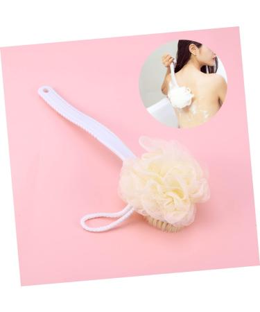 2pcs Healeved Back Scrubber Brushes with Handle - Soft Body Loofah for Shower Massage - Buy Online on GoSupps.com