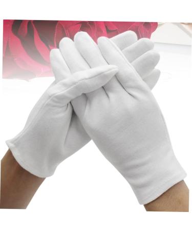 Veemoon 6 Pair Hand Protective Gloves Stretchable Lining Glove Thermal Gloves Industrial Gloves Safety Gloves Soft Gloves Cosmetic Make-up Moisturising Gloves Spa Gloves Pan Beads White - Buy Online on GoSupps.com