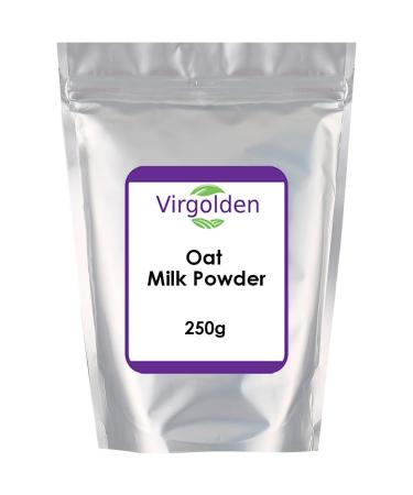 Oat Milk Powder 250g by Virgolden - Dairy and Soy Free No Sugar Added Vegan Non GMO 250 g (Pack of 1) - Buy Online on GoSupps.com